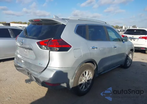 2017 Nissan Rogue Sv из США, поврежденный, VIN 5N1AT2MT5HC804389
